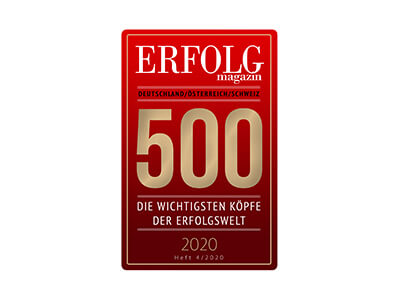 Markus Czerner zählt zu den 500 wichtigsten Köpfen der Erfolgswelt